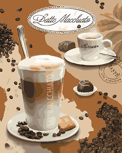 Stillleben Malen nach Zahlen GX27440