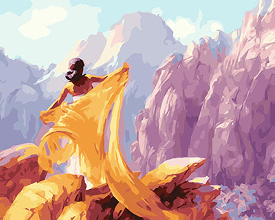 Porträt Malen nach Zahlen GX27454