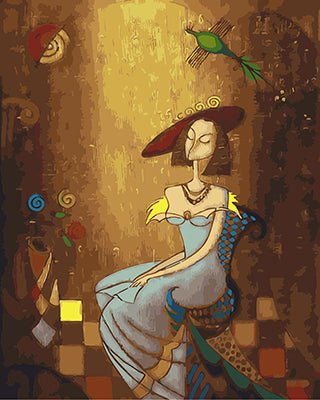 Cartoon Malen nach Zahlen GX27471