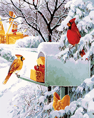 Vogel Malen nach Zahlen GX27478