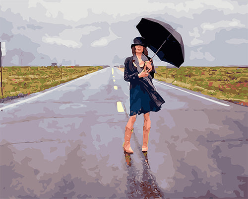 Porträt Malen nach Zahlen GX27490