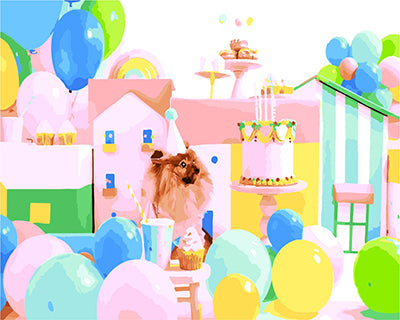 Hund & Katze Malen nach Zahlen GX27534