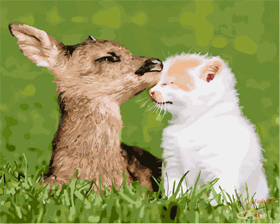 Tier Malen nach Zahlen GX27585