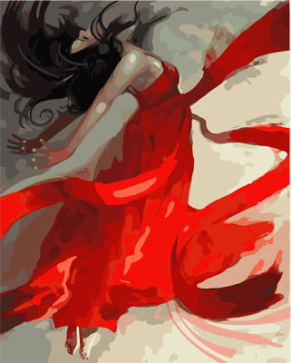 Porträt Malen nach Zahlen GX27588