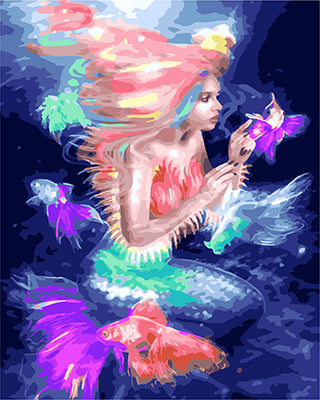 Porträt Malen nach Zahlen GX27605