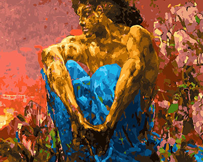 Porträt Malen nach Zahlen GX27623