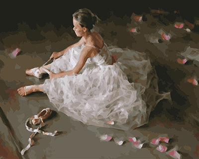 Porträt Malen nach Zahlen GX27701