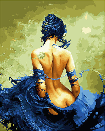 Porträt Malen nach Zahlen GX27703