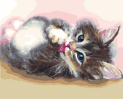 Hund & Katze Malen nach Zahlen GX27719