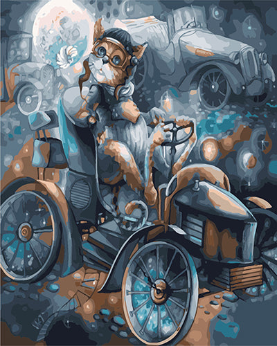 Cartoon Malen nach Zahlen GX27720