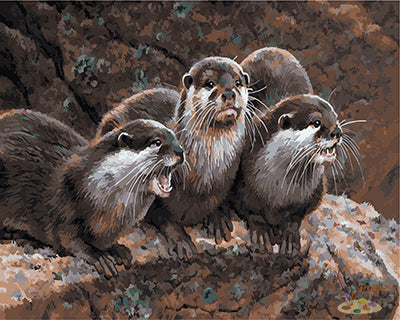 Tier Malen nach Zahlen GX27731