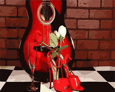 Stillleben Malen nach Zahlen GX27775