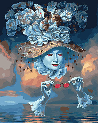 Porträt Malen nach Zahlen GX27779