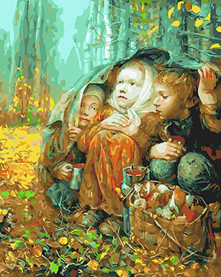 Porträt Malen nach Zahlen GX27784