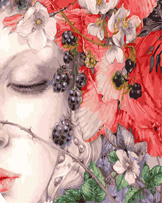 Porträt Malen nach Zahlen GX27792