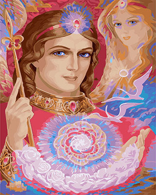 Porträt Malen nach Zahlen GX27798