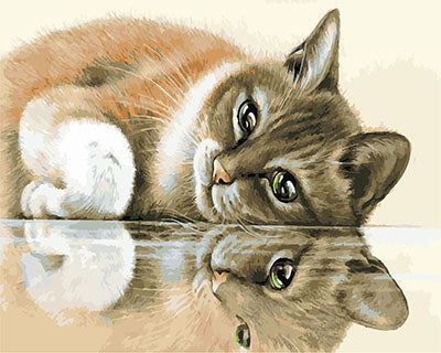 Hund & Katze Malen nach Zahlen GX27862