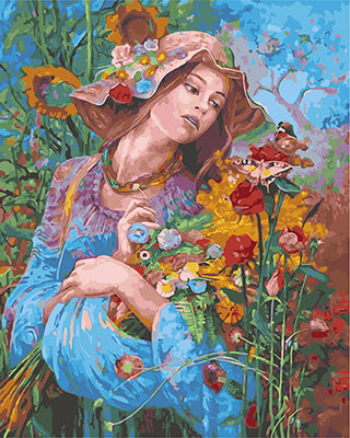 Porträt Malen nach Zahlen GX27875