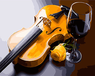 Stillleben Malen nach Zahlen GX27891