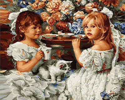 Porträt Malen nach Zahlen GX27903