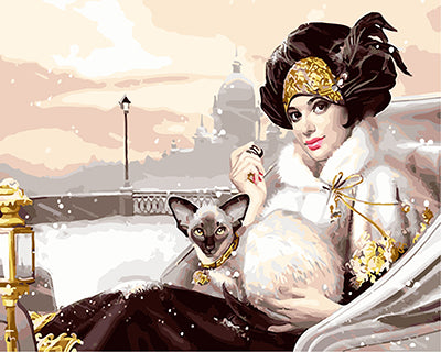 Porträt Malen nach Zahlen GX27904