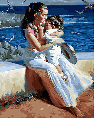 Porträt Malen nach Zahlen GX27914