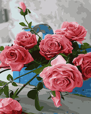 Blume Malen nach Zahlen GX27929