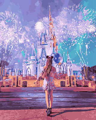 Porträt Malen nach Zahlen GX27969