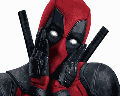 Movie Paint By Numbers Kits UK GX27971