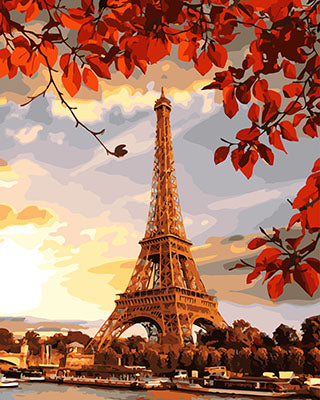 Stadt Malen nach Zahlen GX27975