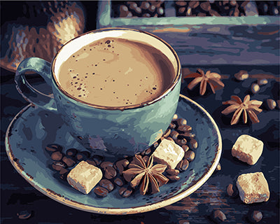 Stillleben Malen nach Zahlen GX27980