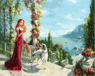 Porträt Malen nach Zahlen GX28007