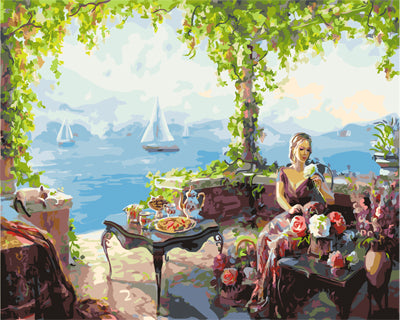 Porträt Malen nach Zahlen GX28008