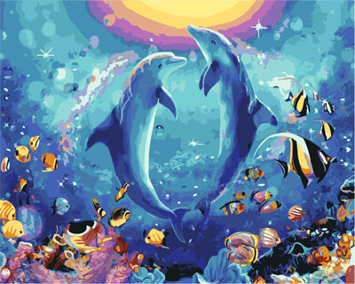 Tier Malen nach Zahlen GX28011