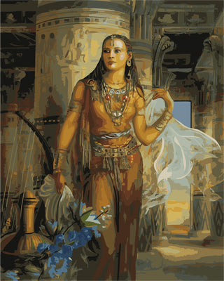 Porträt Malen nach Zahlen GX28016