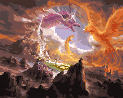 Movie Paint By Numbers Kits UK GX28021