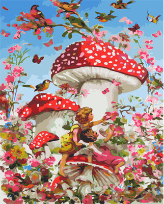 Cartoon Malen nach Zahlen GX28035