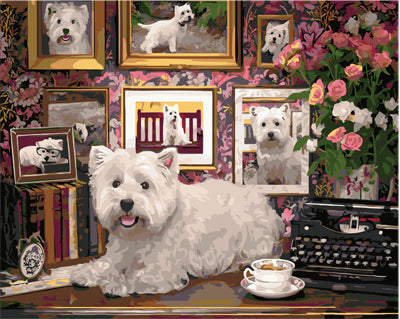 Hund & Katze Malen nach Zahlen GX28041