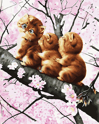 Hund & Katze Malen nach Zahlen GX28048