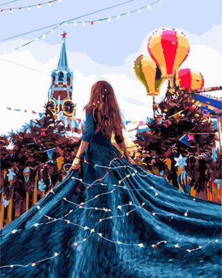 Porträt Malen nach Zahlen GX28077