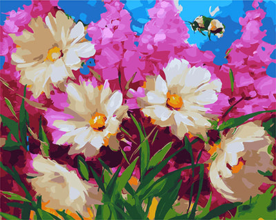 Blume Malen nach Zahlen GX28080