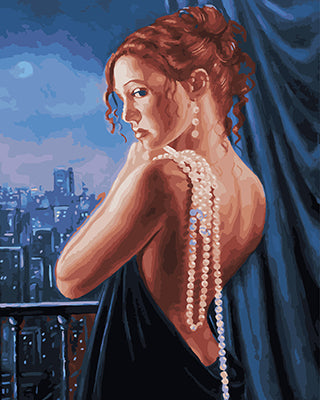 Porträt Malen nach Zahlen GX28086