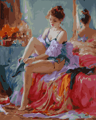 Porträt Malen nach Zahlen GX28100