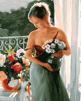 Porträt Malen nach Zahlen GX28103