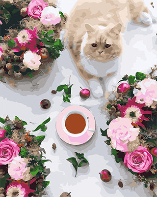 Stillleben Malen nach Zahlen GX28120