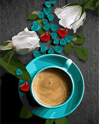 Stillleben Malen nach Zahlen GX28151