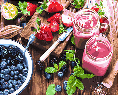 Stillleben Malen nach Zahlen GX28157