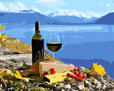 Stillleben Malen nach Zahlen GX28178