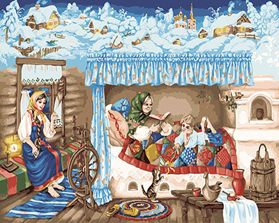 Abstrakt Malen nach Zahlen GX28191