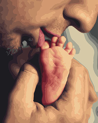 Porträt Malen nach Zahlen GX28203